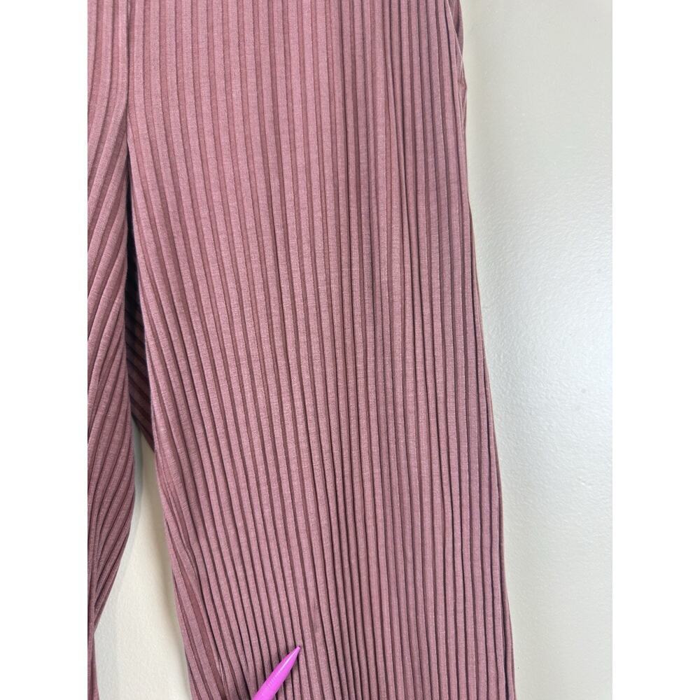 Eileen Fisher Ribbed Tencel Cropped Straight Leg Pants Terracotta XS Women’s - Picture 9 of 14